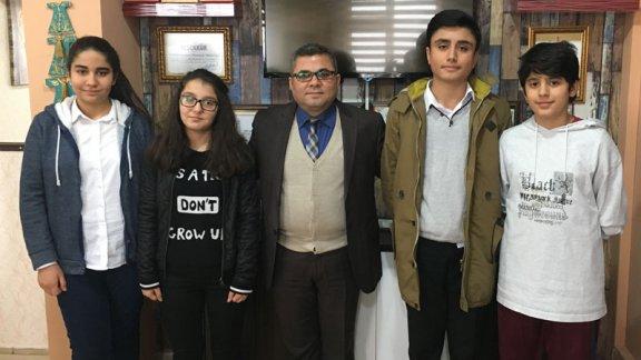 İMKB Doğukent İmam Hatip Ortaokulu öğrencisi Seyit Mustafa DEMİR´in Başarısı