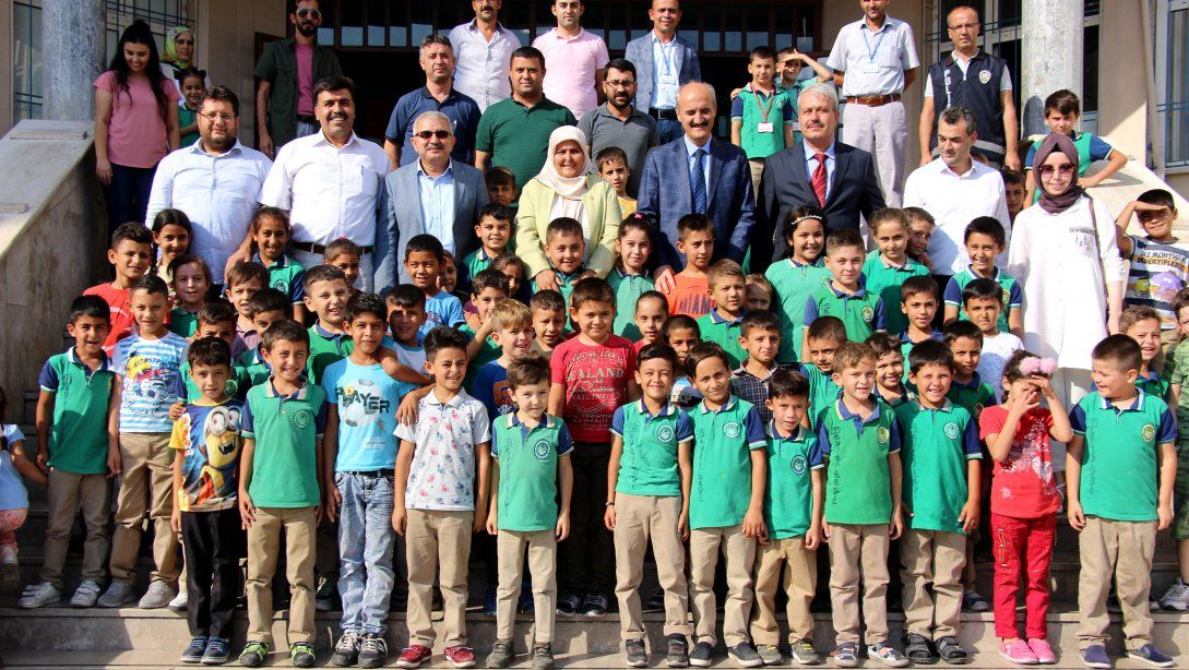 Dulkadiroğlu Belediyesi'nden Beylerbeyi İlk/Ortaokulu'na Destek 