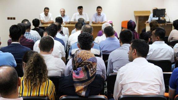 Dulkadiroğlu İlçe Milli Eğitim Müdürlüğü Ekim Ayı Personel İstişare Toplantısı 