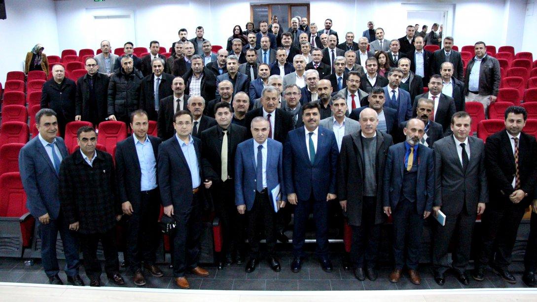 Dulkadiroğlu İlçe Milli Eğitim Müdürlüğü Okul Müdürleri Değerlendirme Toplantısı 
