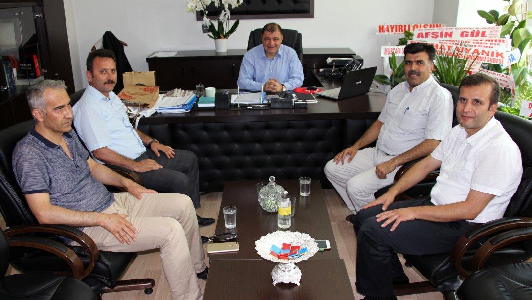 Dulkadiroğlu Belediye Başkan Yardımcısı Cuma TEKİNŞEN'e Ziyaret