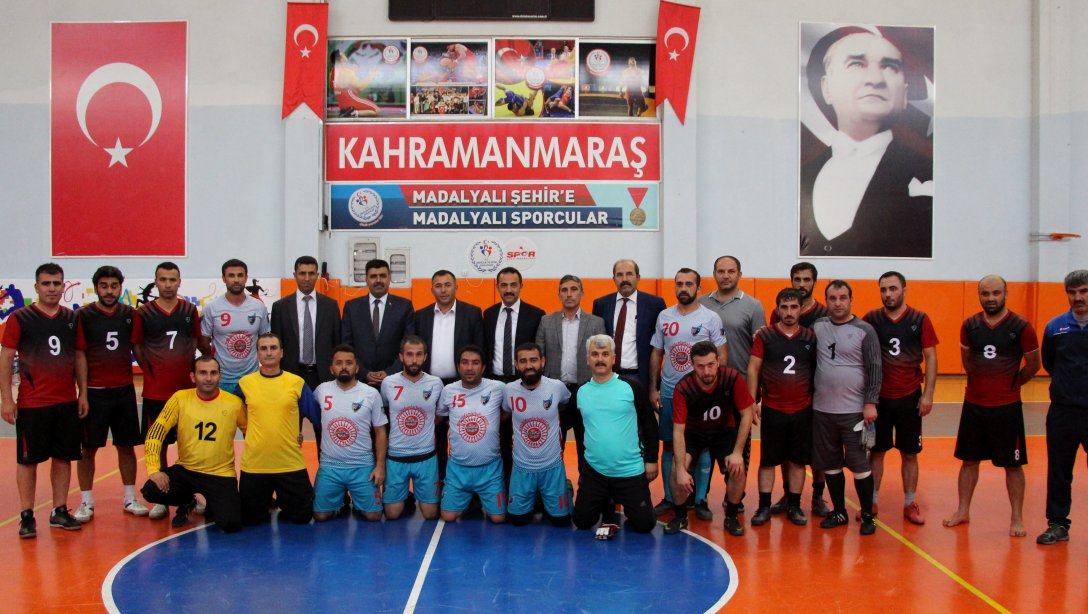 Türkiye Öğretmenler Kupası Kahramanmaraş Müsabakaları Başladı
