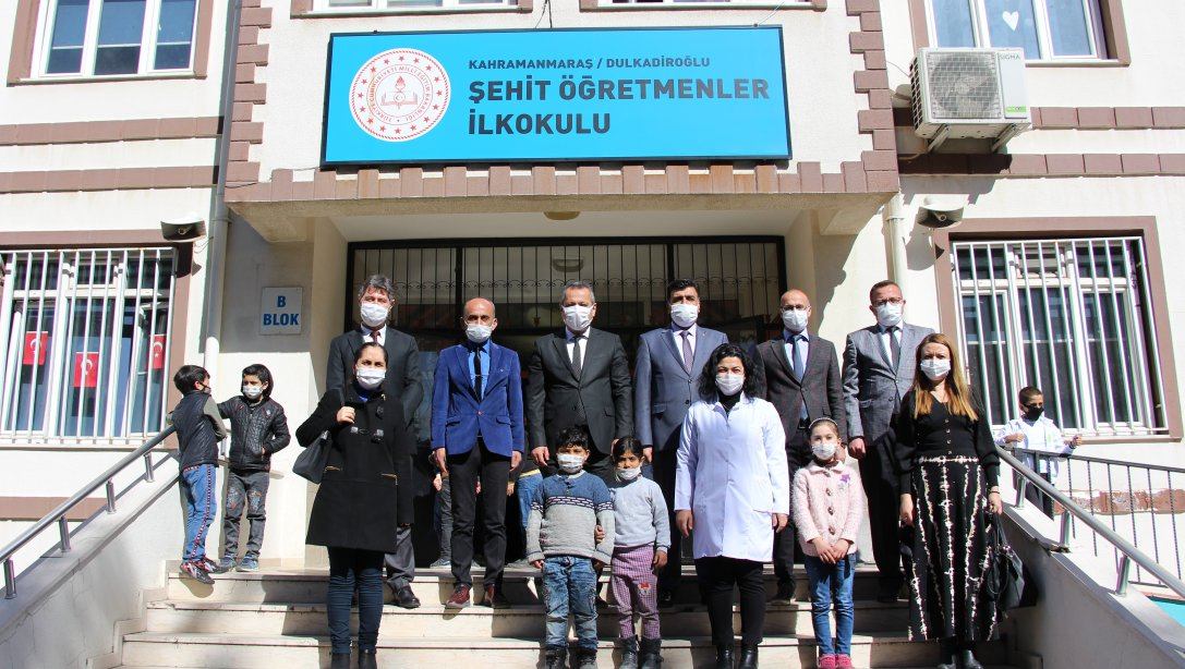 Dulkadiroğlu Kaymakamımız Kadir OKATAN'dan Okul Ziyareti