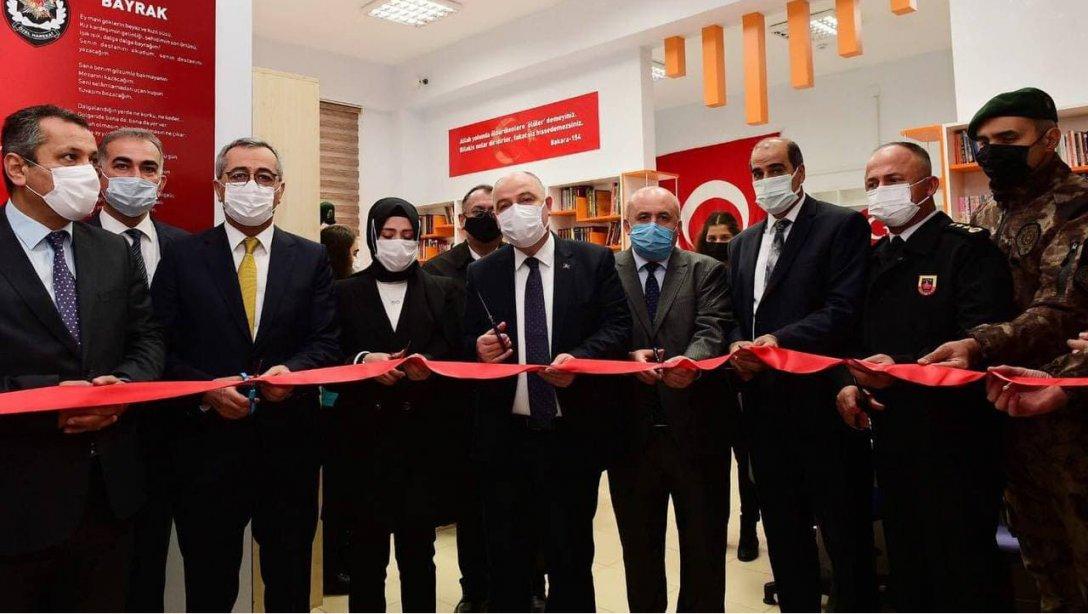 Şehit Polis Özel Harekat Sinan Türkoğlu Kütüphanesi Açılışı