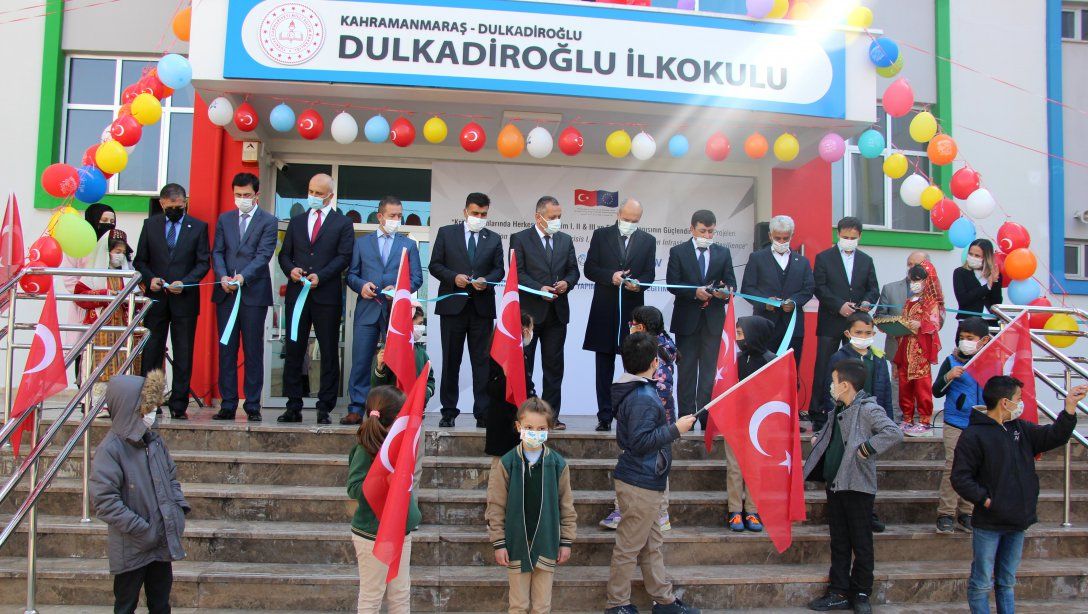 Kahramanmaraş'ta 20 Okul ve 34 Tasarım Beceri Atölyesi Açılışı Yapıldı