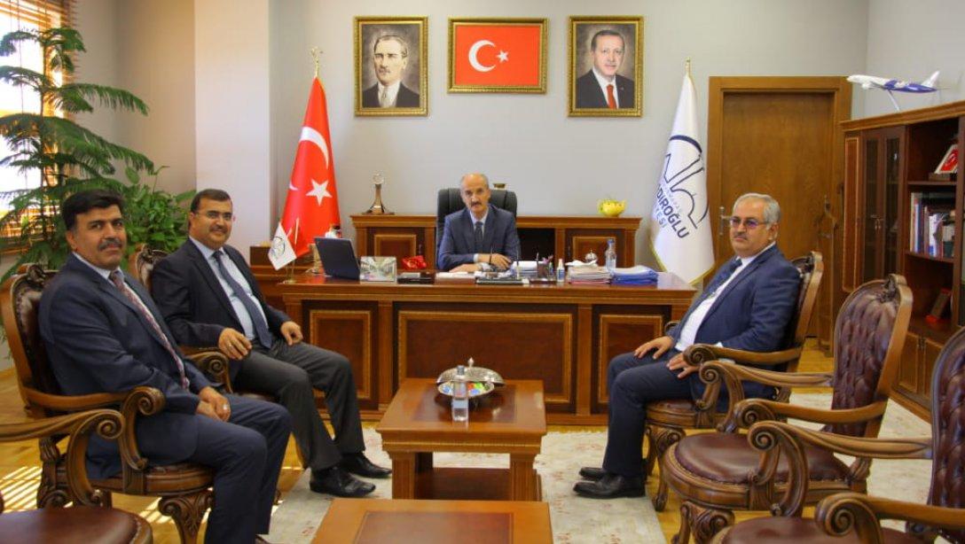Dulkadiroğlu Belediye Başkanımız Necati Okay'a Ziyaret 