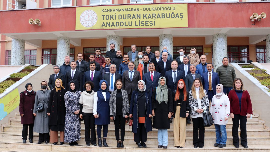 MEB Eğitim Politikaları Daire Başkanı Mustafa KIŞAN'dan Ziyaret 