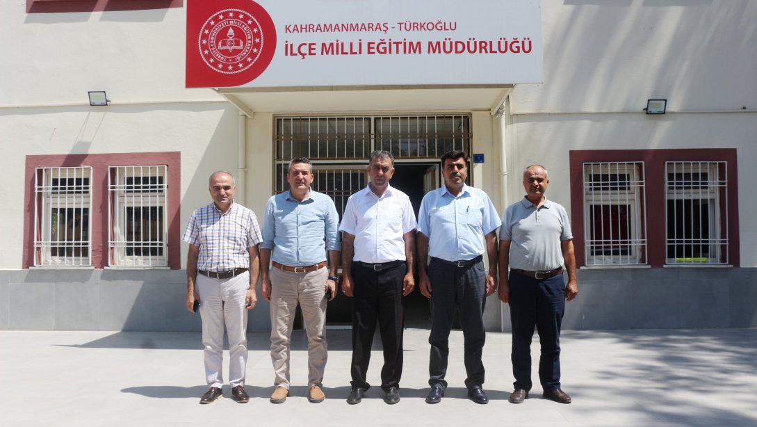 Türkoğlu İlçe Milli Eğitim Müdürlüğü Ziyareti 