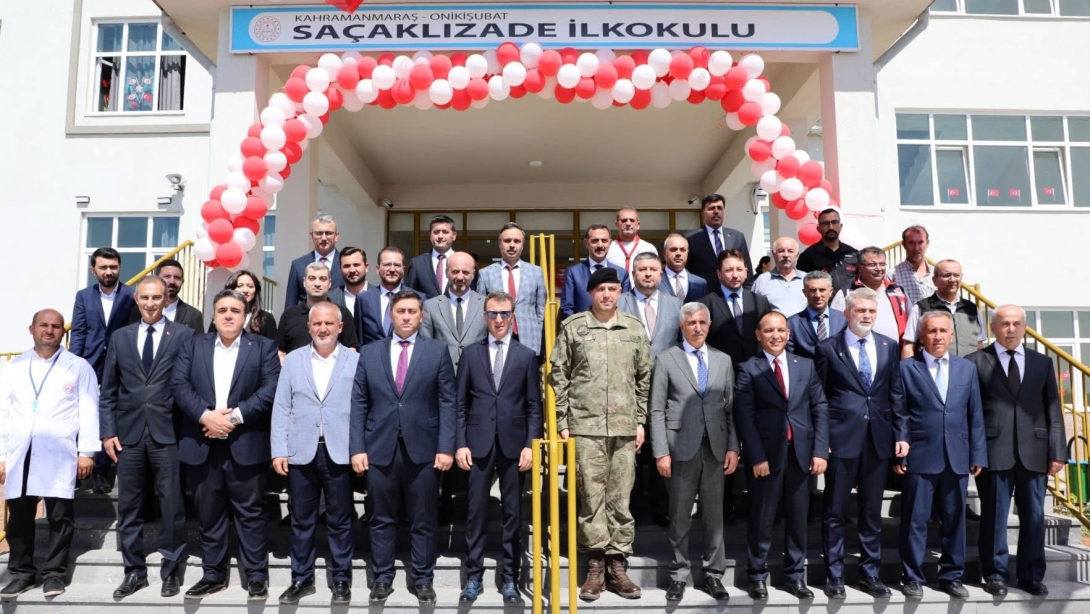 KAHRAMANMARAŞ'TA İLKÖĞRETİM HAFTASI SAÇAKLIZADE İLKOKULUNDA COŞKUYLA KUTLANDI 